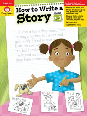 cover image of How to Write a Story, Grades 1-3